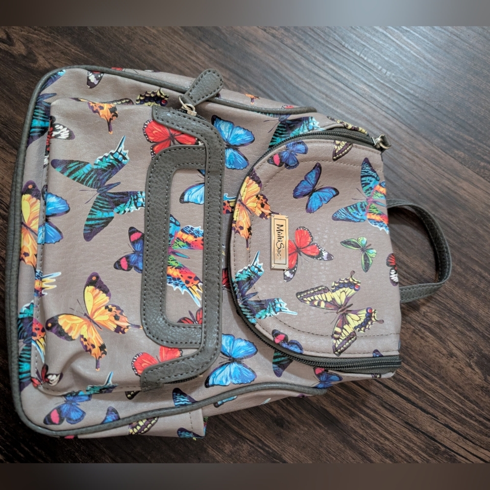 MultiSac Colorful Butterfly Backpack